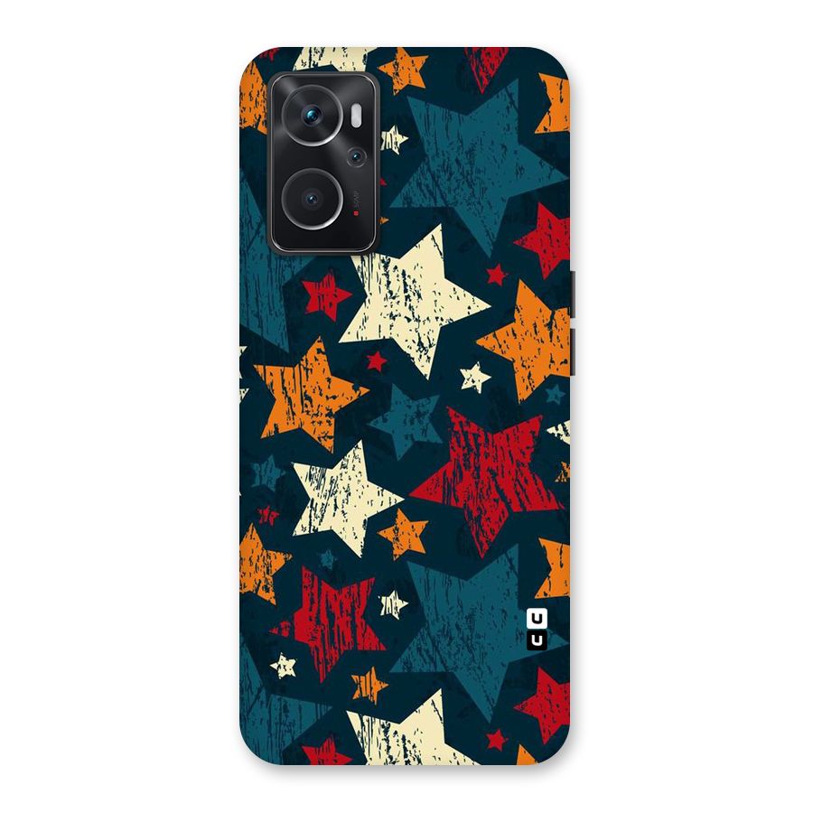 Rugged Star Design Back Case for Oppo K10 4G