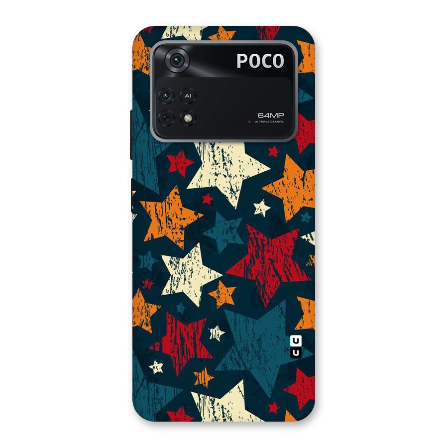 Rugged Star Design Back Case for Poco M4 Pro 4G