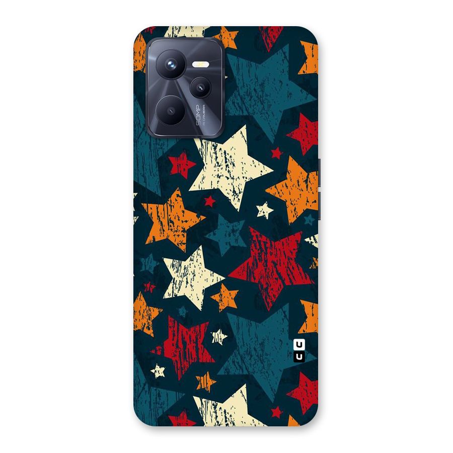 Rugged Star Design Back Case for Realme C35