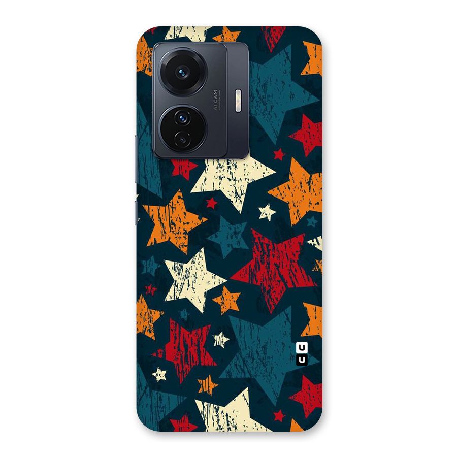 Rugged Star Design Back Case for Vivo T1 Pro