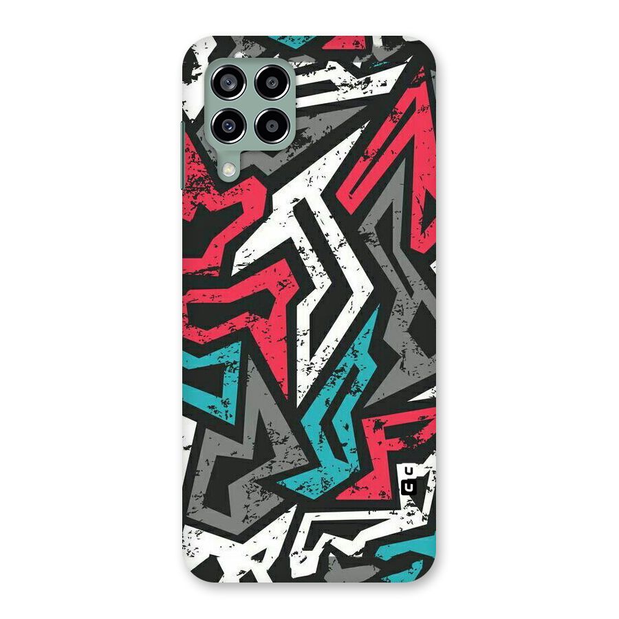 Rugged Strike Abstract Back Case for Galaxy M33