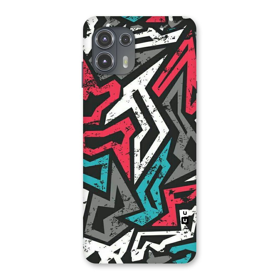 Rugged Strike Abstract Back Case for Motorola Edge 20 Fusion