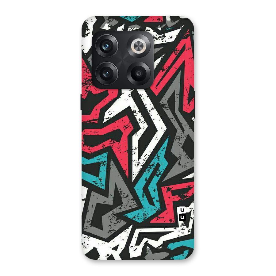 Rugged Strike Abstract Back Case for OnePlus 10T