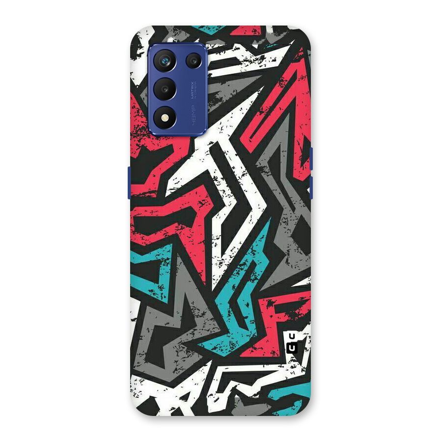 Rugged Strike Abstract Back Case for Realme 9 5G Speed