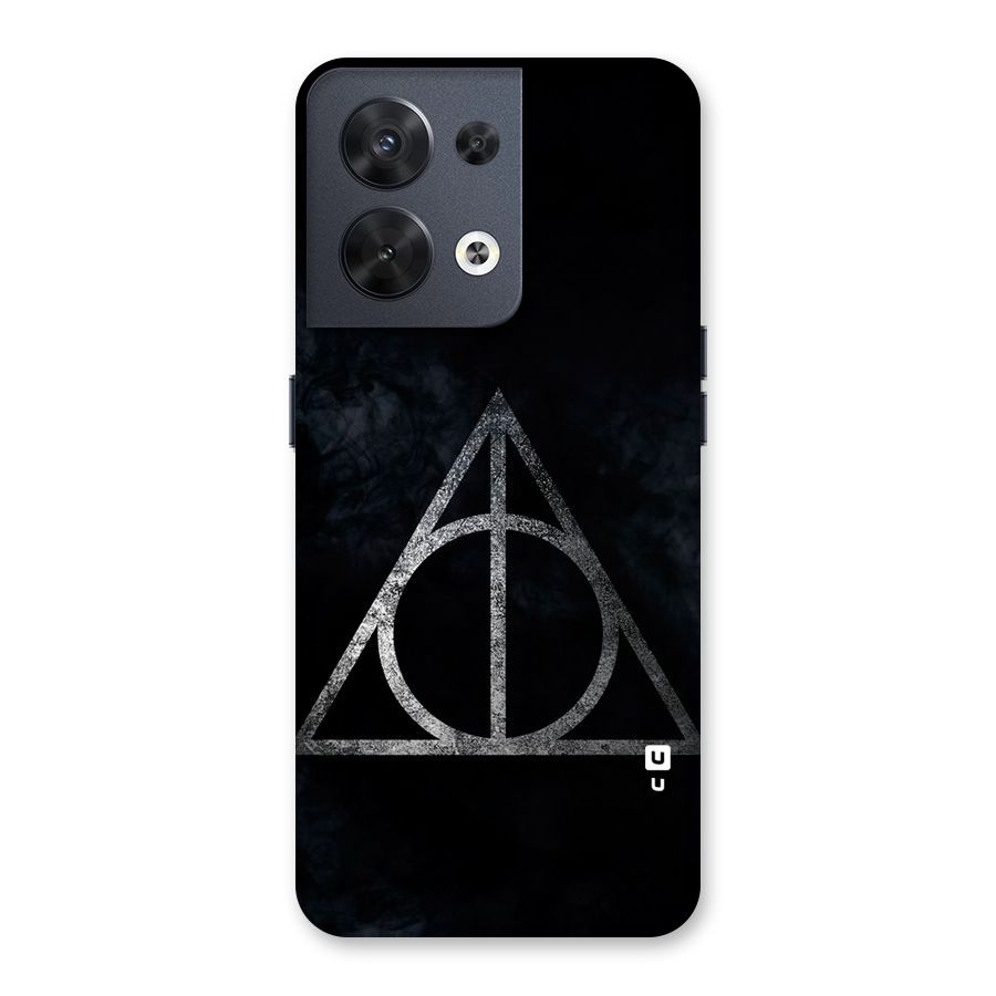 Rugged Triangle Design Back Case for Oppo Reno8 5G