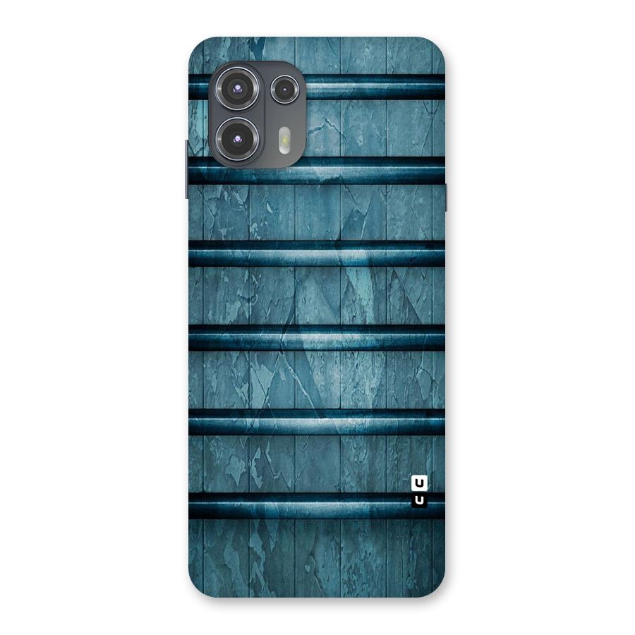 Rustic Blue Shelf Back Case for Motorola Edge 20 Fusion