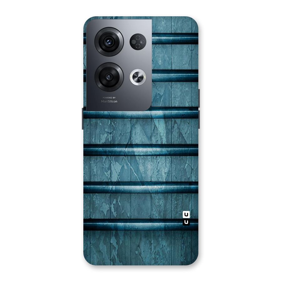 Rustic Blue Shelf Back Case for Oppo Reno8 Pro 5G
