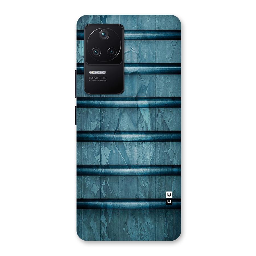 Rustic Blue Shelf Back Case for Poco F4 5G
