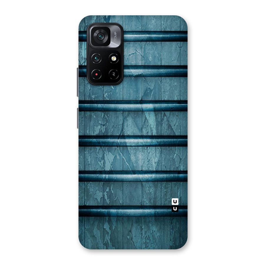 Rustic Blue Shelf Back Case for Poco M4 Pro 5G