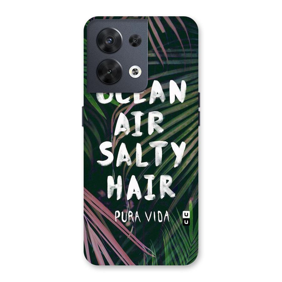 Salty Hair Back Case for Oppo Reno8 5G
