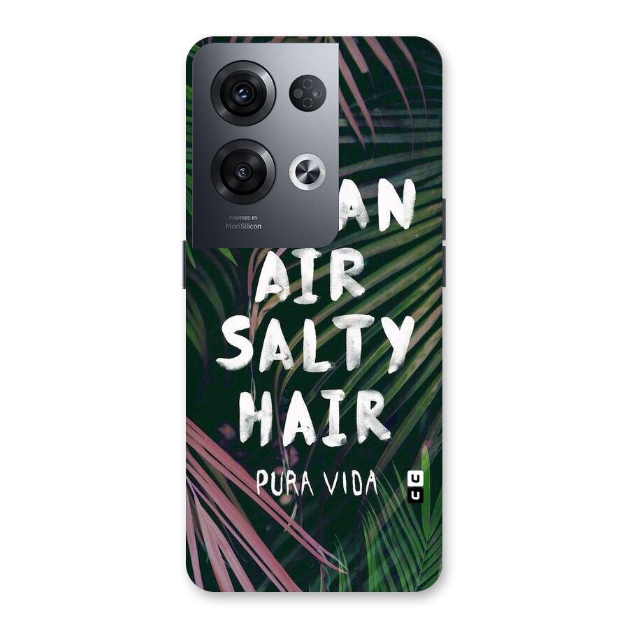 Salty Hair Back Case for Oppo Reno8 Pro 5G
