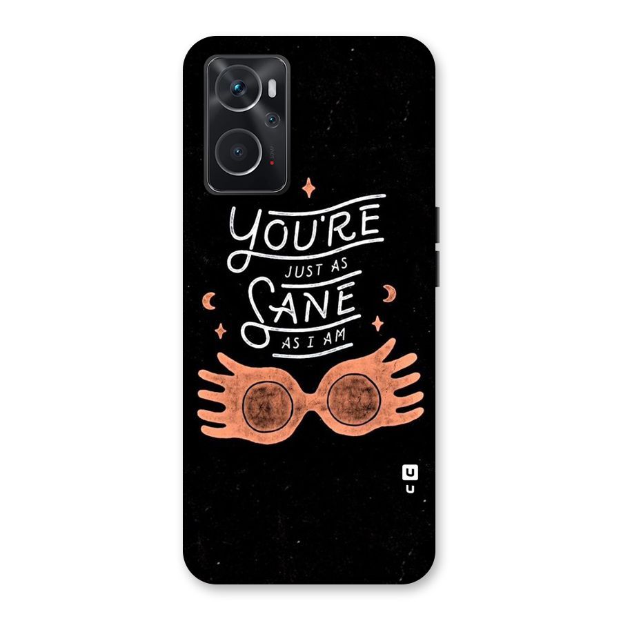 Sane As I Back Case for Oppo K10 4G