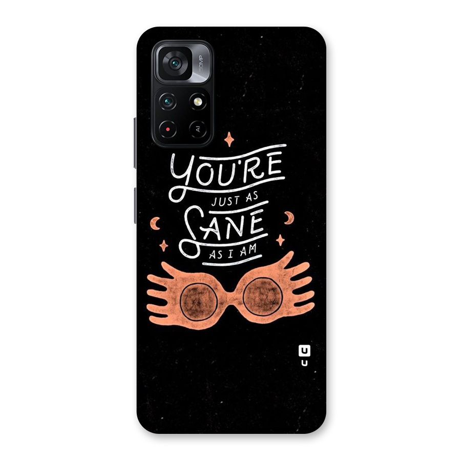 Sane As I Back Case for Poco M4 Pro 5G