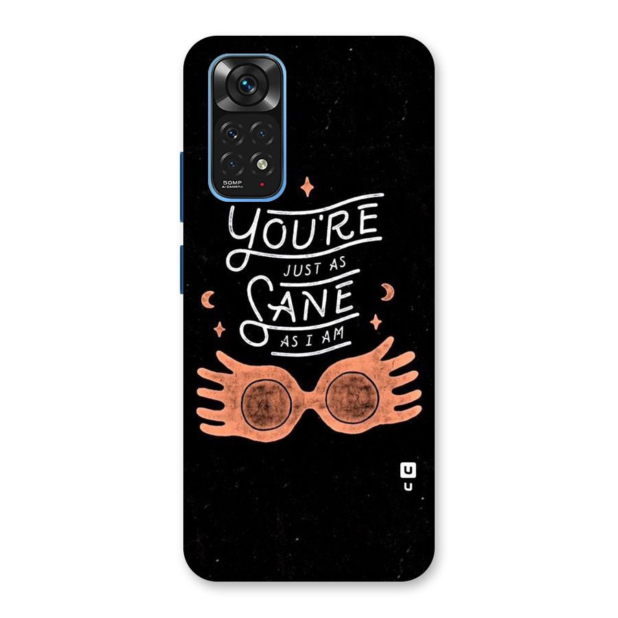 Sane As I Back Case for Redmi Note 11S