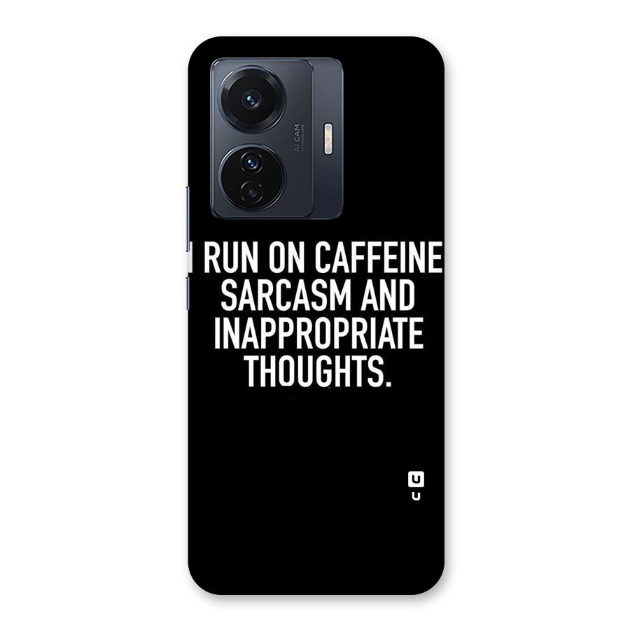 Sarcasm And Caffeine Back Case for Vivo T1 Pro