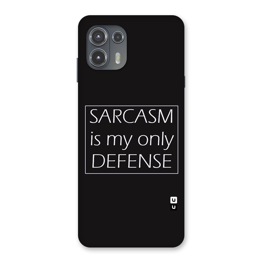 Sarcasm Defence Back Case for Motorola Edge 20 Fusion