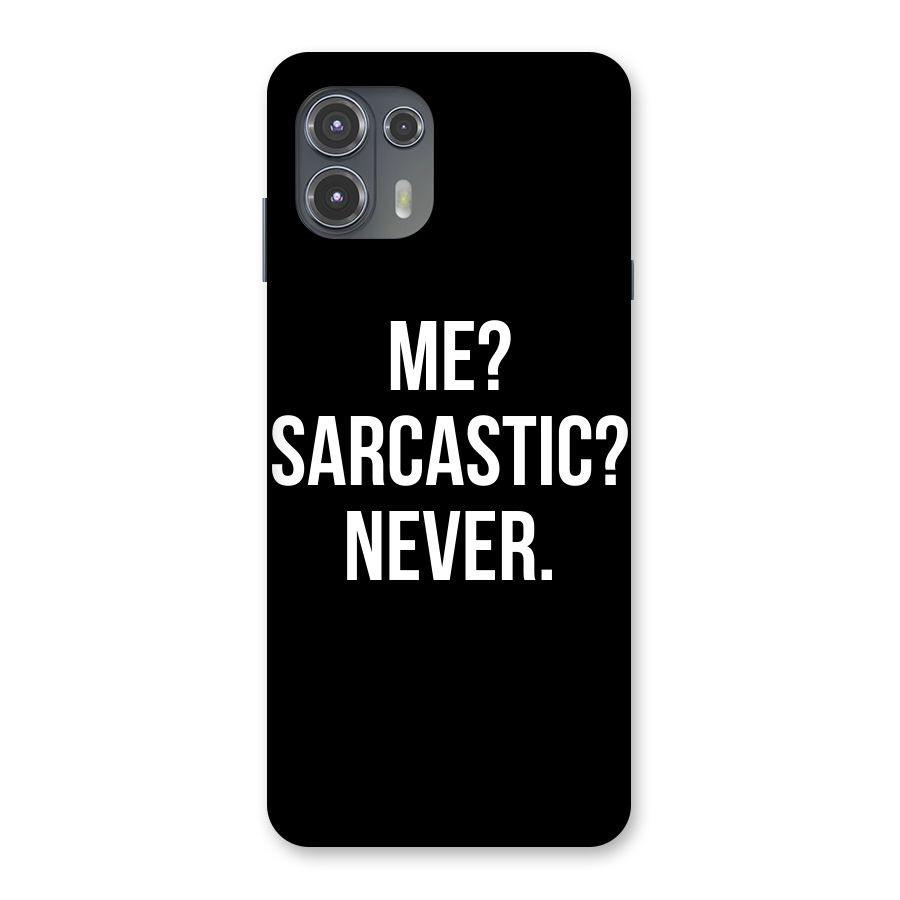 Sarcastic Quote Back Case for Motorola Edge 20 Fusion