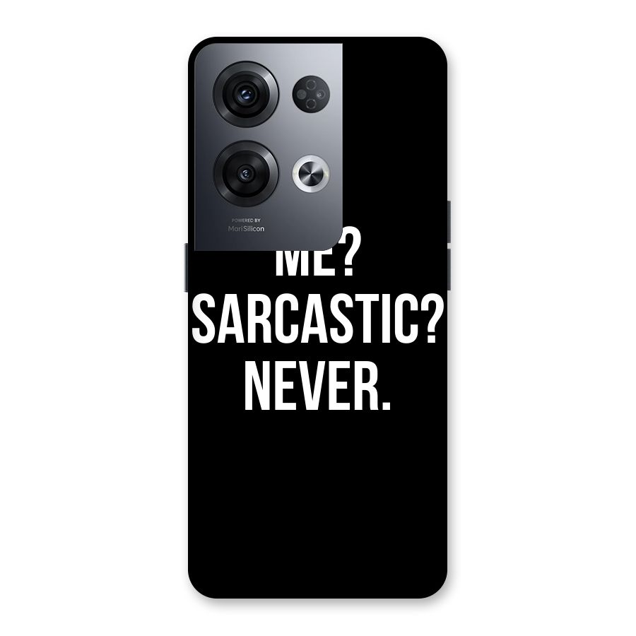 Sarcastic Quote Back Case for Oppo Reno8 Pro 5G