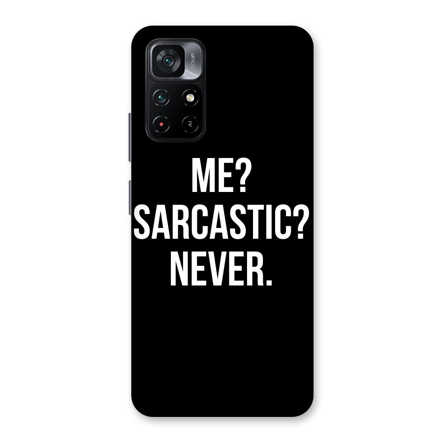 Sarcastic Quote Back Case for Poco M4 Pro 5G