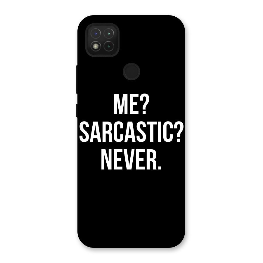 Sarcastic Quote Back Case for Redmi 9 Activ