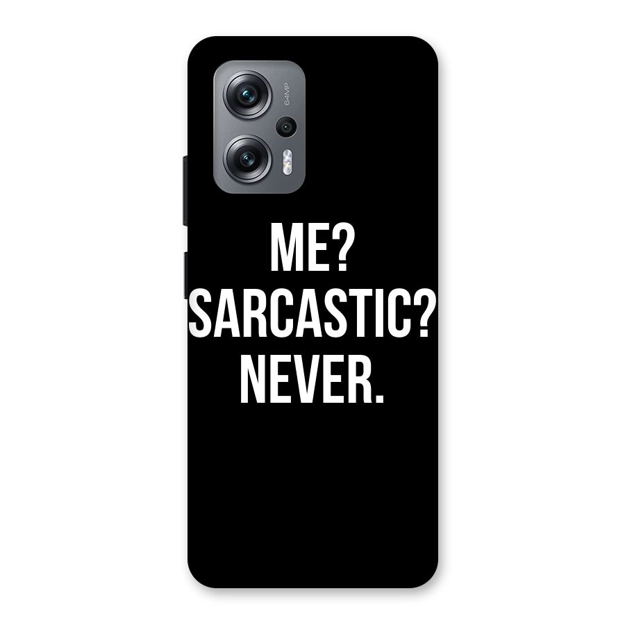 Sarcastic Quote Back Case for Redmi K50i