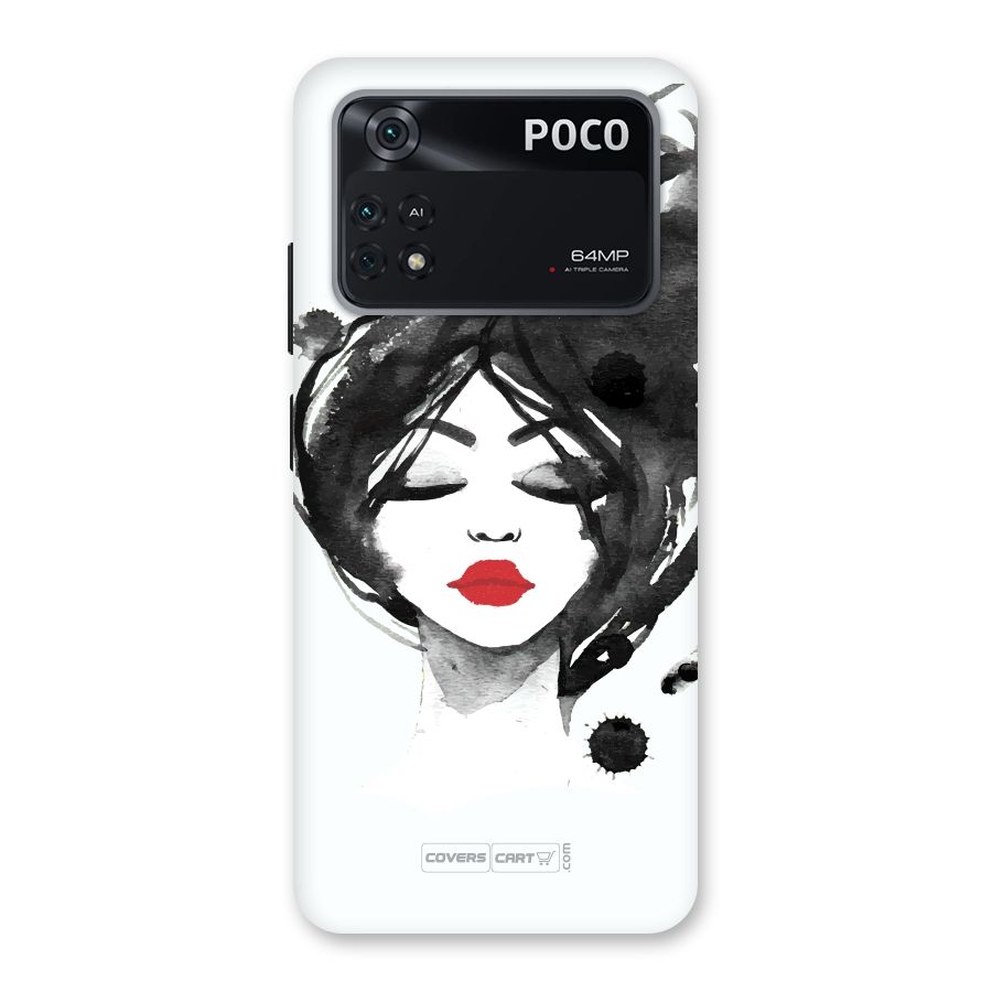 Sassy Girl Back Case for Poco M4 Pro 4G
