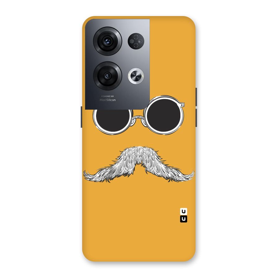 Sassy Mustache Back Case for Oppo Reno8 Pro 5G