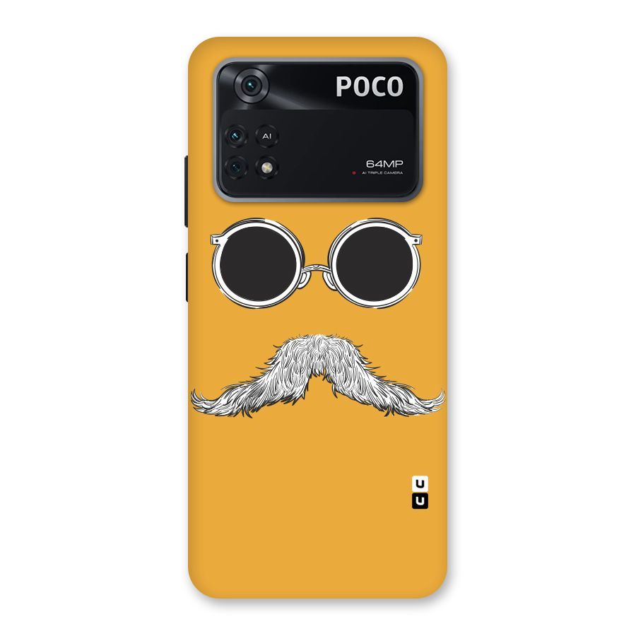 Sassy Mustache Back Case for Poco M4 Pro 4G