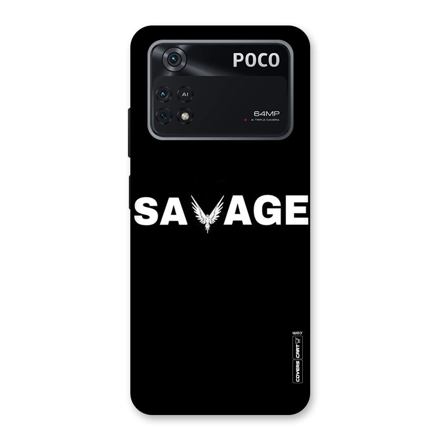 Savage Back Case for Poco M4 Pro 4G