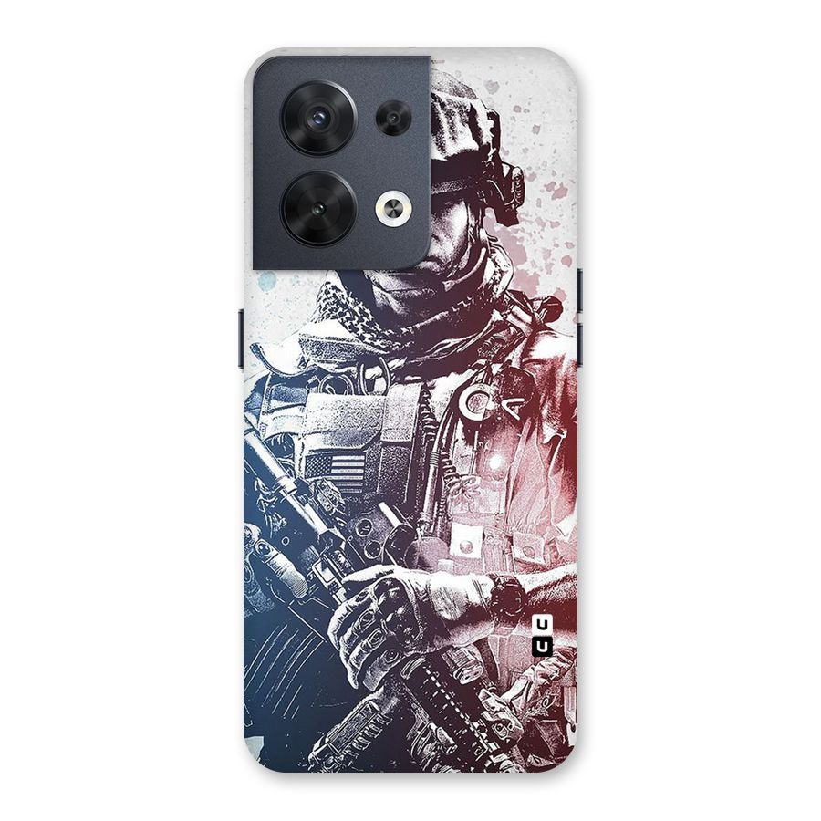 Saviour Back Case for Oppo Reno8 5G