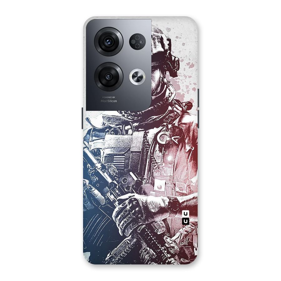 Saviour Back Case for Oppo Reno8 Pro 5G