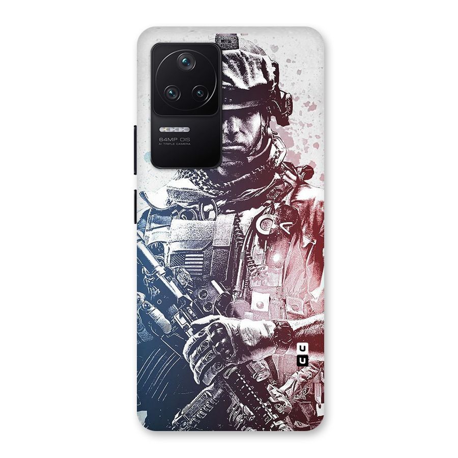 Saviour Back Case for Poco F4 5G