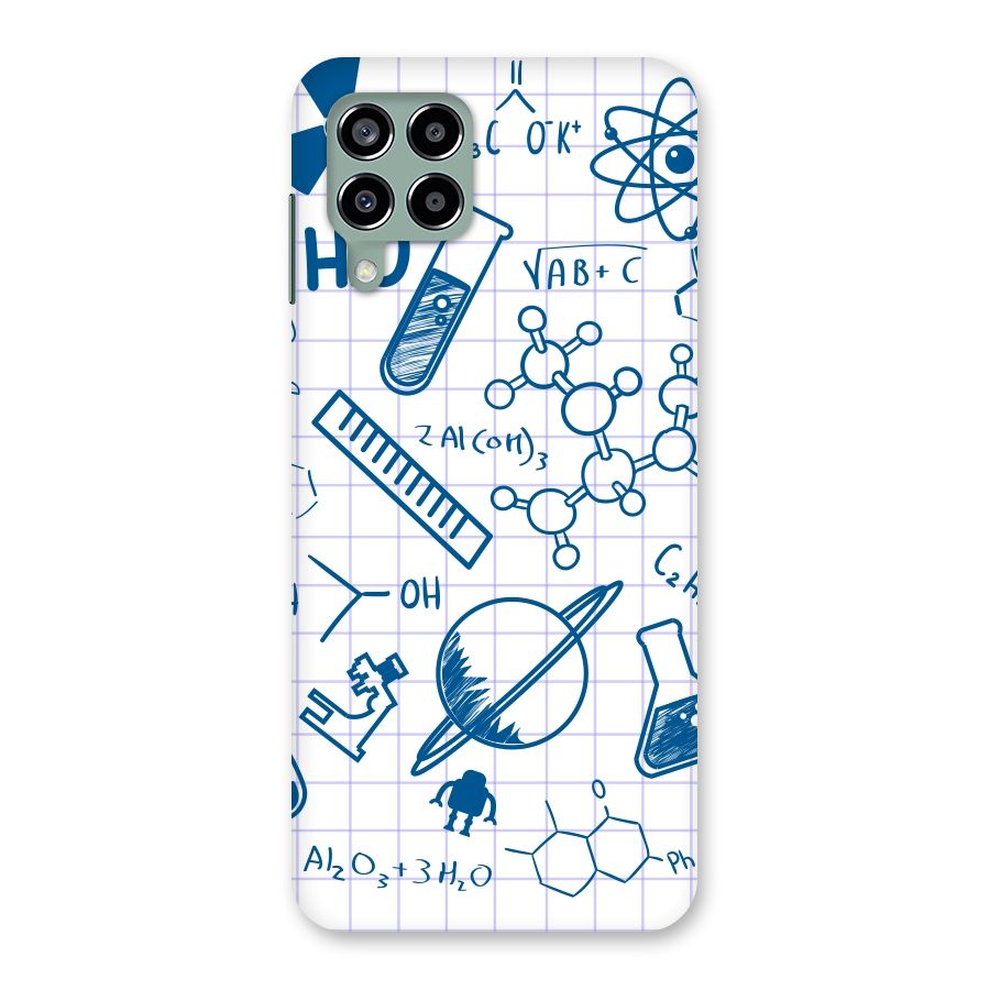 Science Notebook Back Case for Galaxy M33