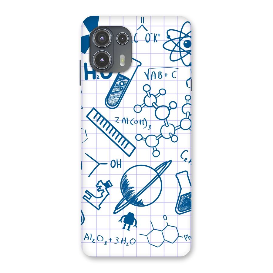 Science Notebook Back Case for Motorola Edge 20 Fusion