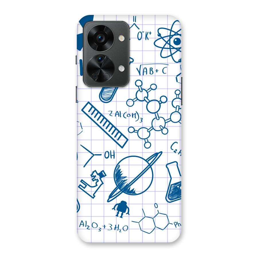 Science Notebook Back Case for OnePlus Nord 2T