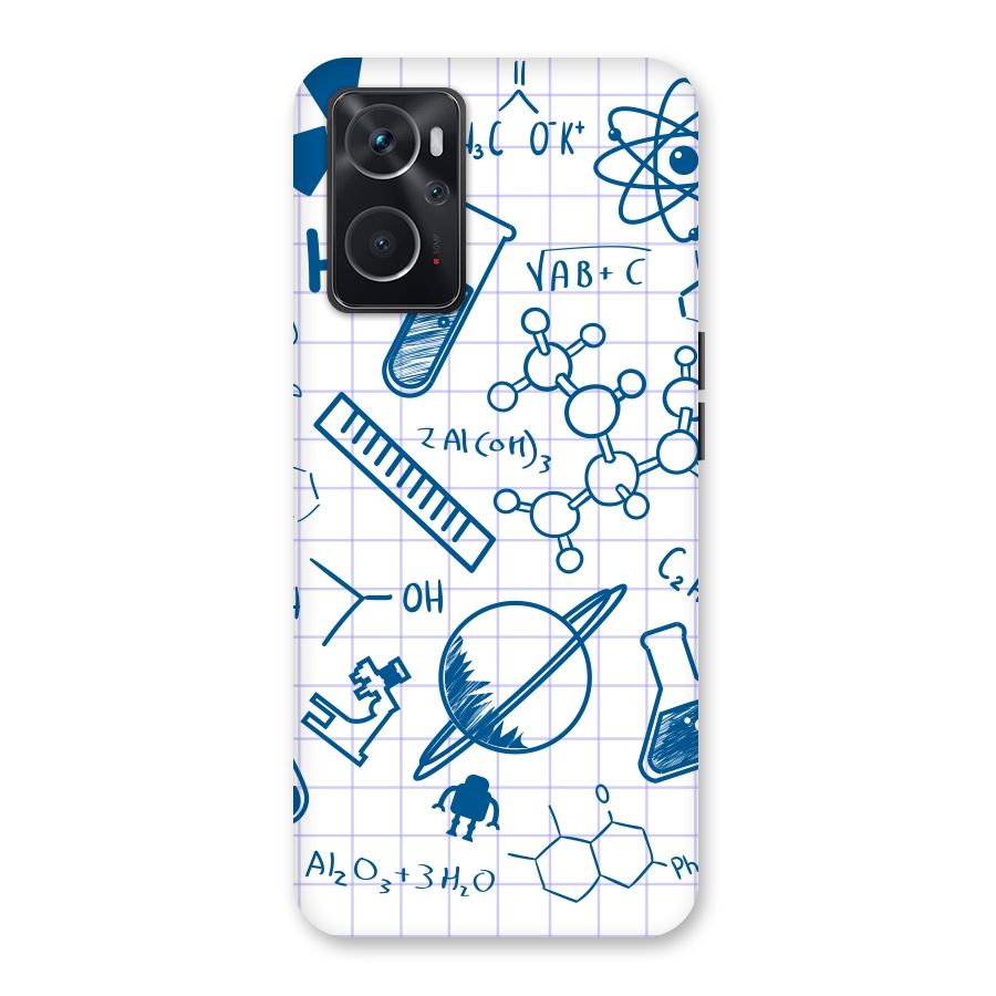 Science Notebook Back Case for Oppo K10 4G