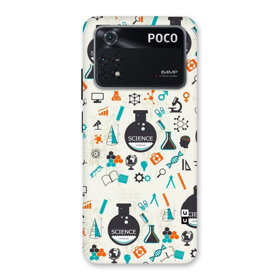 Science Side Back Case for Poco M4 Pro 4G