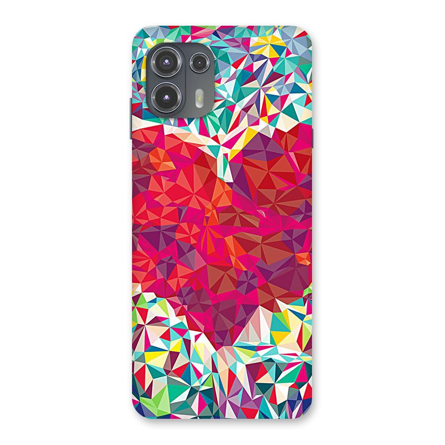 Scrumbled Heart Back Case for Motorola Edge 20 Fusion