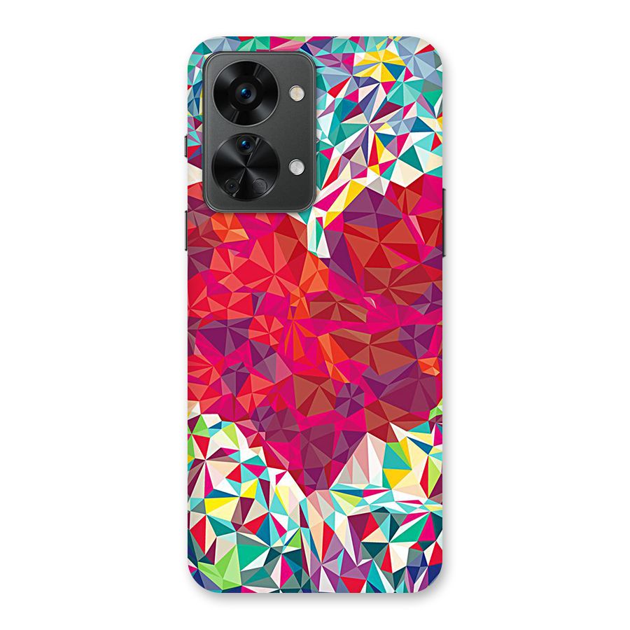 Scrumbled Heart Back Case for OnePlus Nord 2T
