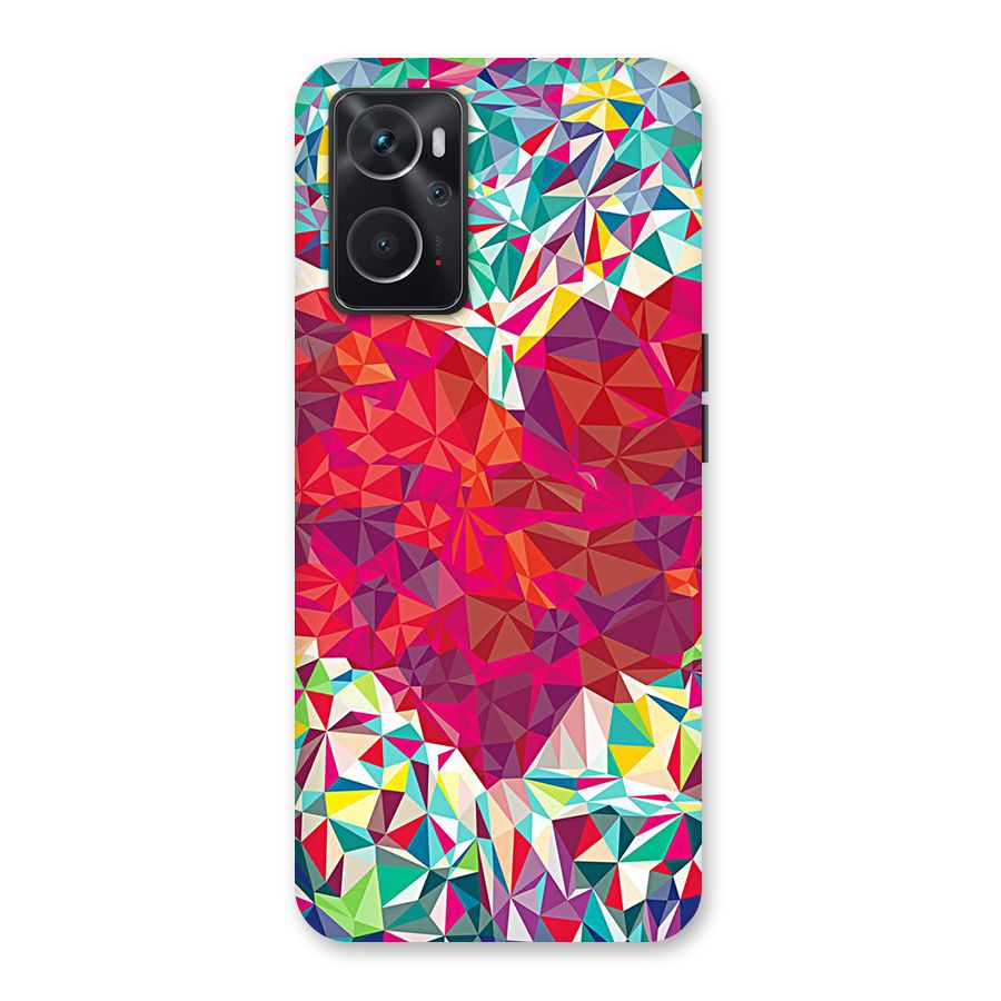 Scrumbled Heart Back Case for Oppo K10 4G