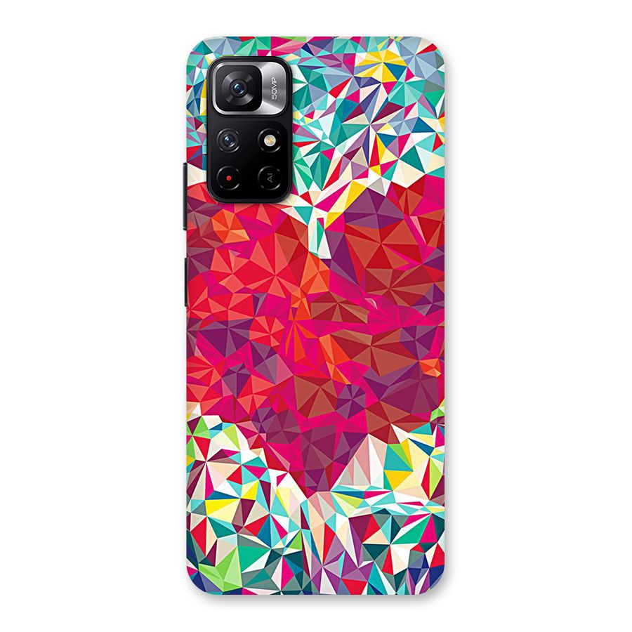 Scrumbled Heart Back Case for Redmi Note 11T 5G