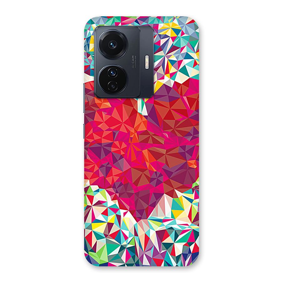 Scrumbled Heart Back Case for Vivo T1 Pro