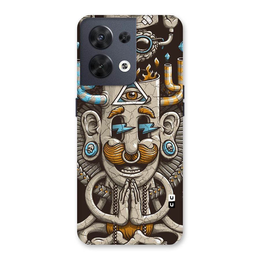 Sculpture Design Back Case for Oppo Reno8 5G