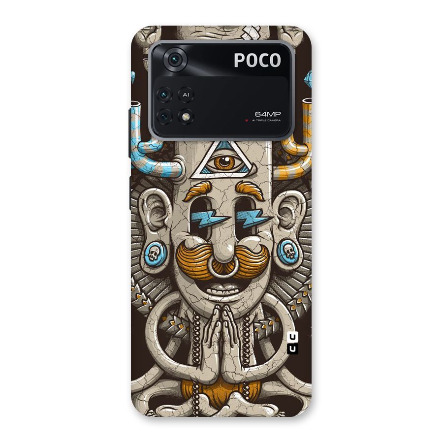 Sculpture Design Back Case for Poco M4 Pro 4G