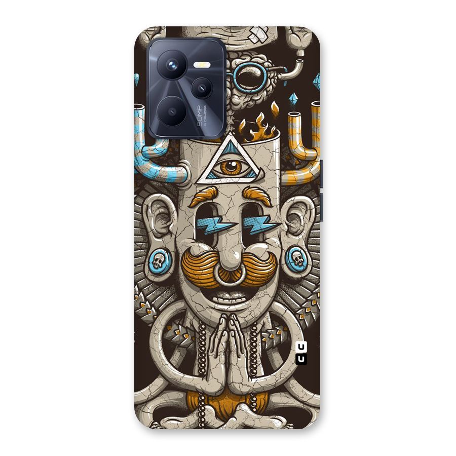 Sculpture Design Back Case for Realme C35