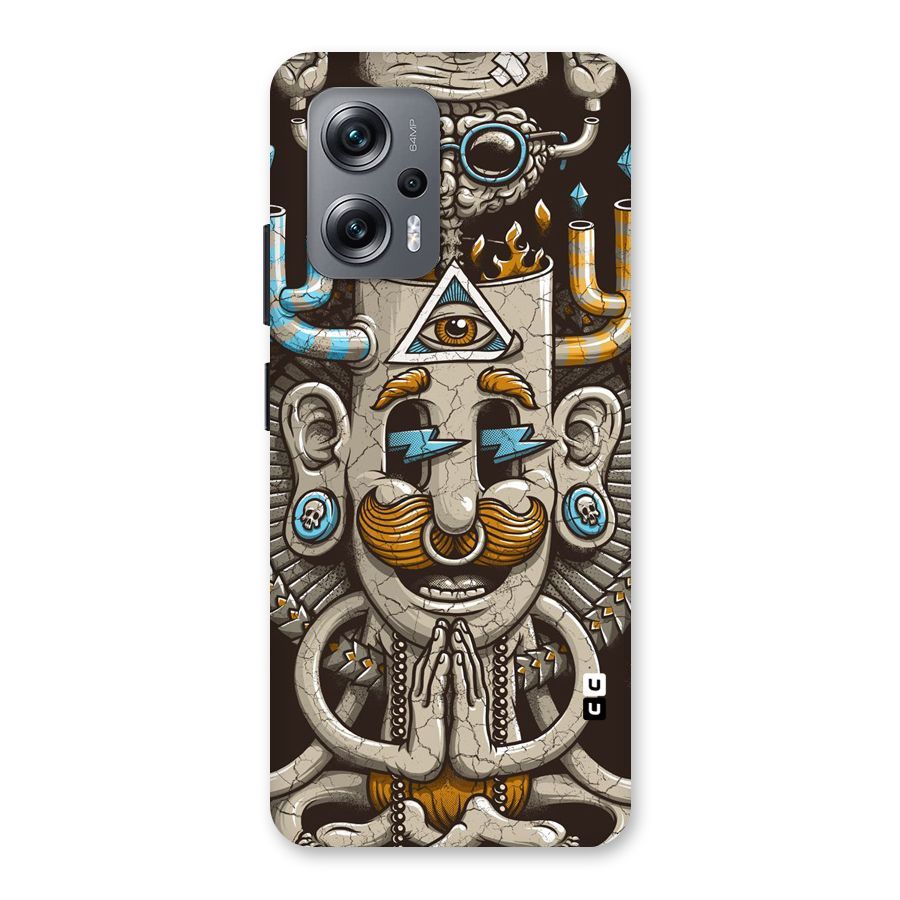 Sculpture Design Back Case for Redmi K50i