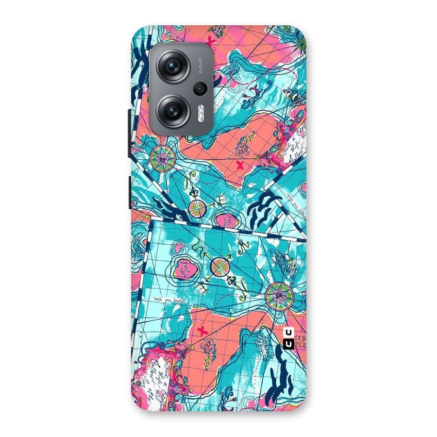 Sea Adventure Back Case for Redmi K50i