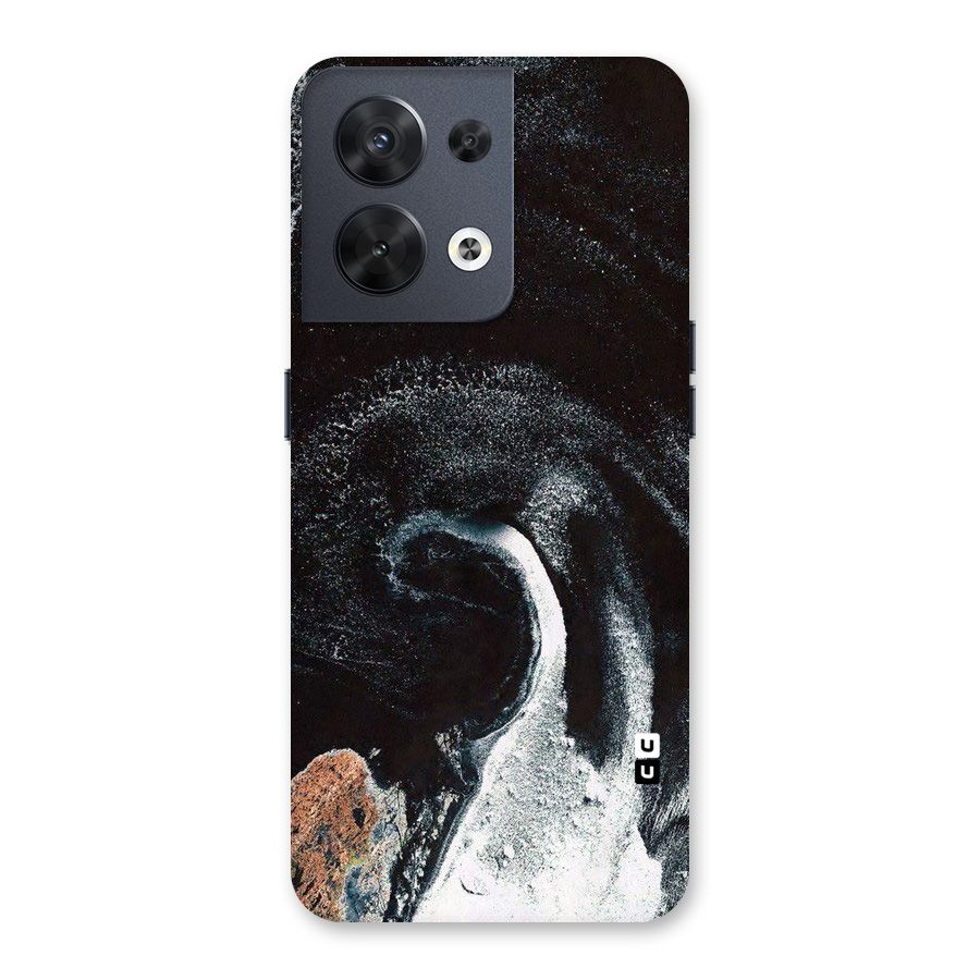 Sea Ice Space Art Back Case for Oppo Reno8 5G