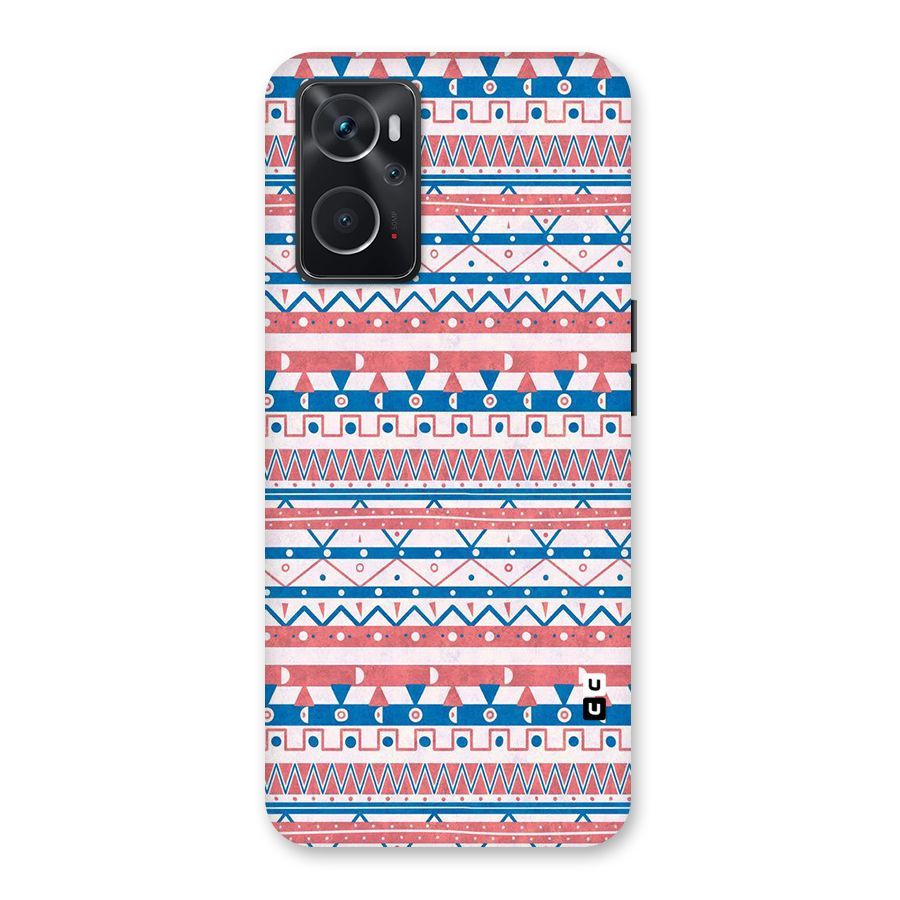 Seamless Ethnic Pattern Back Case for Oppo K10 4G