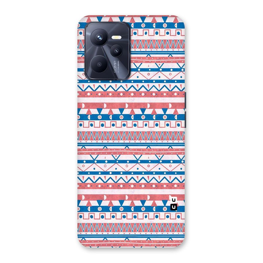 Seamless Ethnic Pattern Back Case for Realme C35
